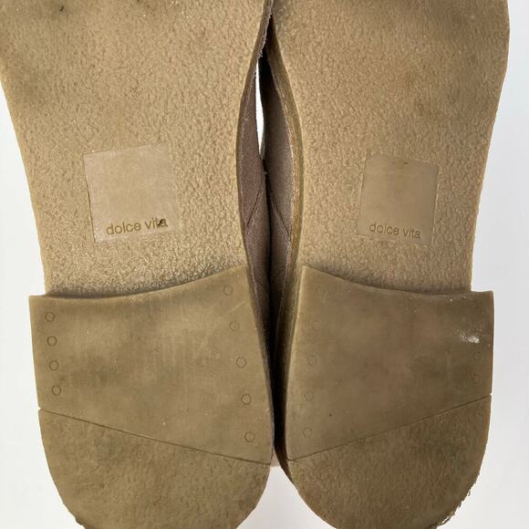 Dolce Vita Sz 9 Findley Ankle Booties Pull-on Suede Chukka Boots Style Comfort - Picture 12 of 16